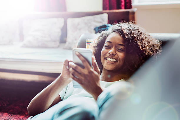 Social commerce seller sharing products on social media